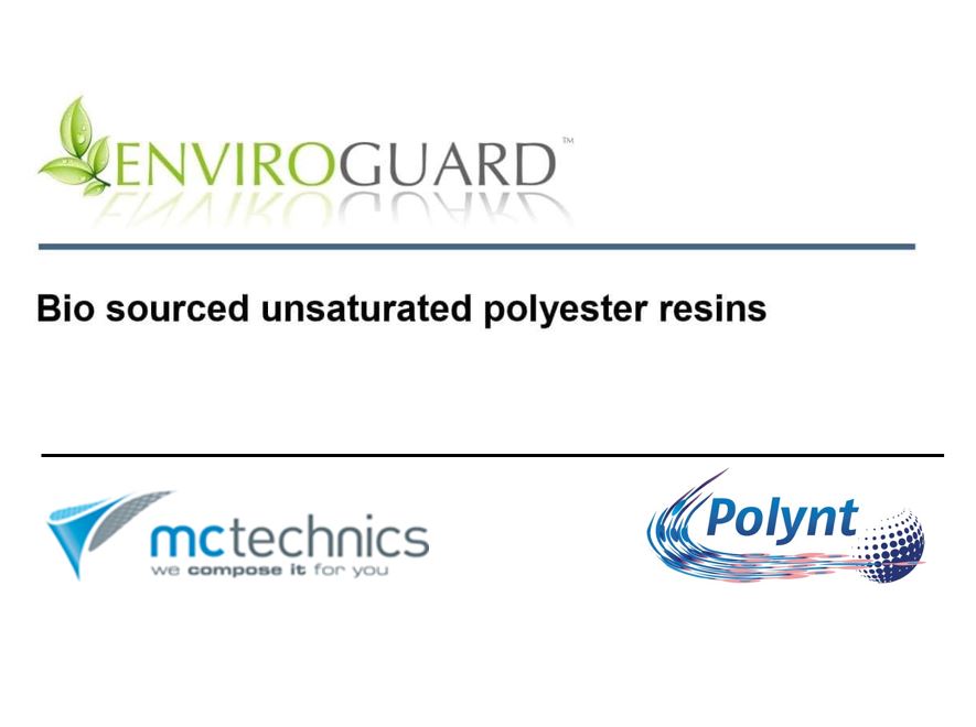 Discover our biobased polyester resin - Enviroguard